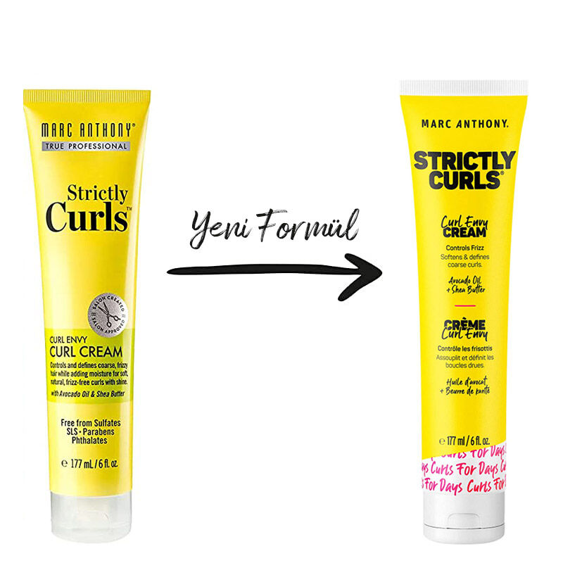 Marc Anthony Strictly Curls Defining Cream for Frizz Control 177 ml