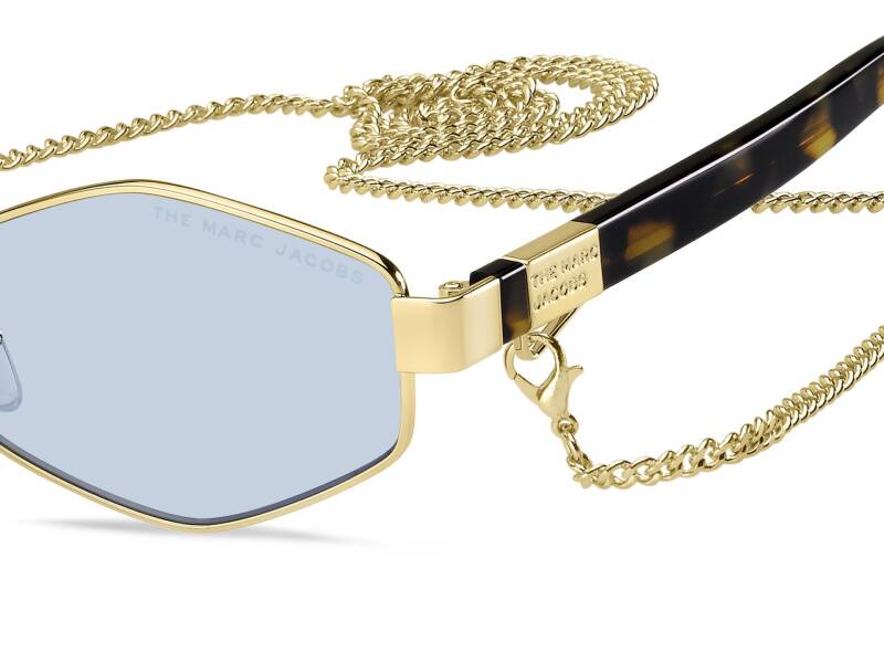 Marc Jacobs Marc 496/S Blue Women's Square Sunglasses 55mm