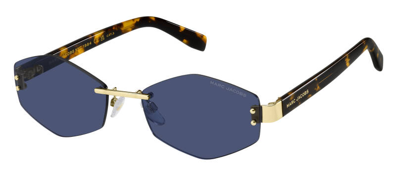 Marc Jacobs 496/S AIR Blue Women's Sunglasses 57mm