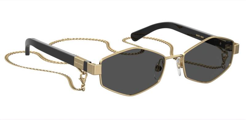 Marc Jacobs 496/S Grey Lens Women's Sunglasses 55mm