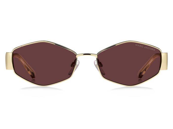 Marc Jacobs Shiny Black Women's Sunglasses 55mm