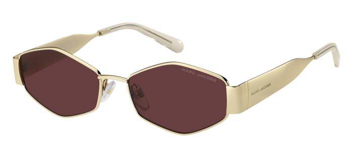Marc Jacobs Shiny Black Women's Sunglasses 55mm