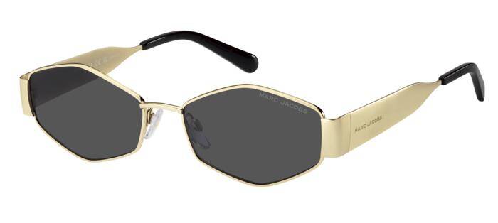 Marc Jacobs 496 Shiny Black Women's Sunglasses 55mm