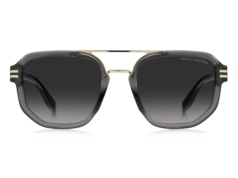 Marc Jacobs Grey Acetate Square Sunglasses for Men 53mm