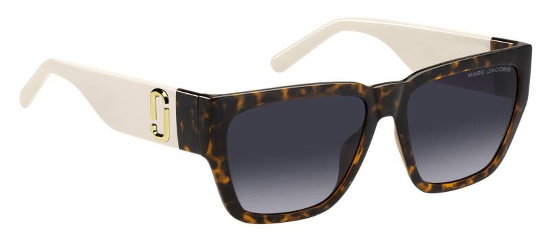Marc Jacobs 646/S Dark Grey Shaded Women's Sunglasses 57mm