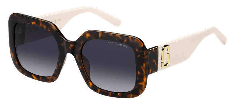 Marc Jacobs 647/S Dark Grey Shaded Women's Sunglasses 53mm
