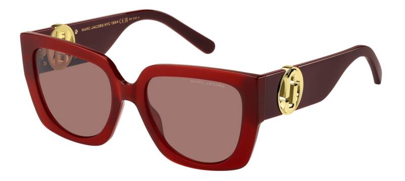 Marc Jacobs 687/S Burgundy Women's Designer Sunglasses 1 Pair