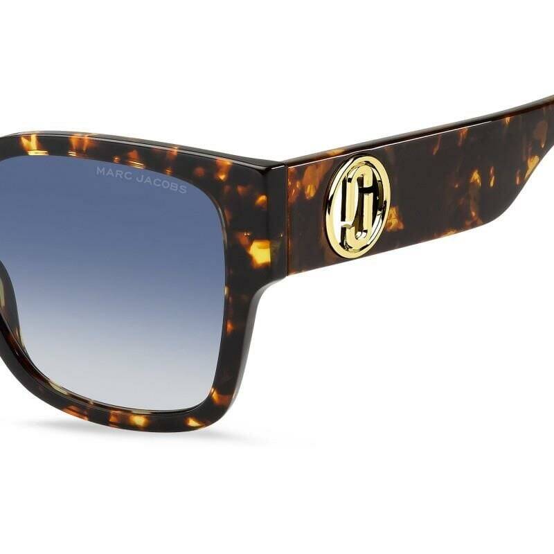 Marc Jacobs 698/S Dark Blue Square Women's Sunglasses 54mm