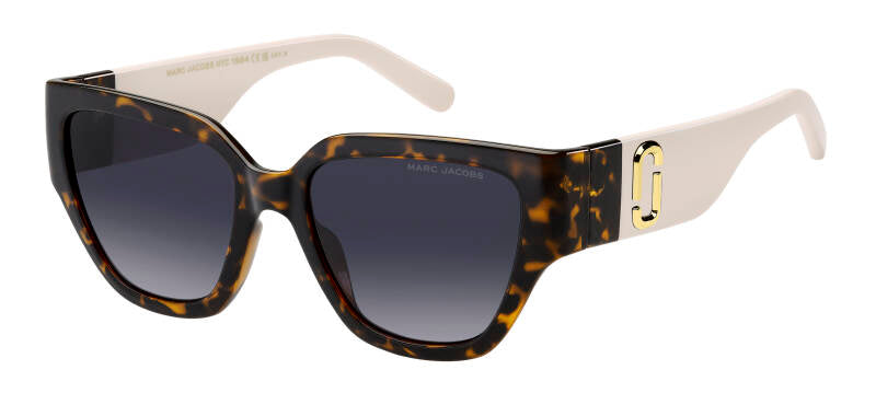 Marc Jacobs Dark Grey Shaded Women's Sunglasses 54mm