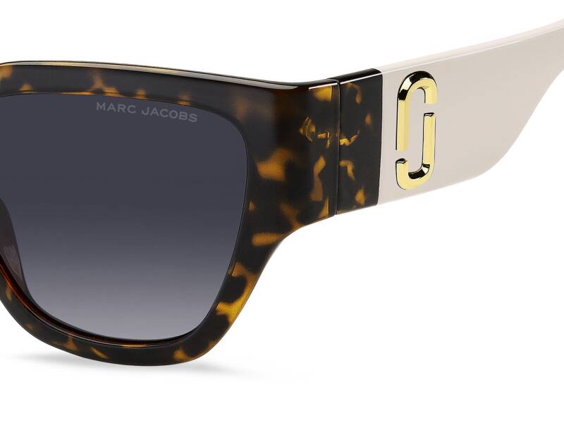 Marc Jacobs Dark Grey Shaded Women's Sunglasses 54mm