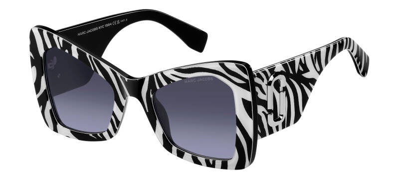 Marc Jacobs 761/S Grey Azure Square Women's Sunglasses 52mm