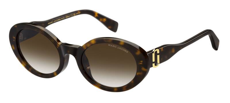 Marc Jacobs 792/F/S Brown Shaded Women's Sunglasses 53mm