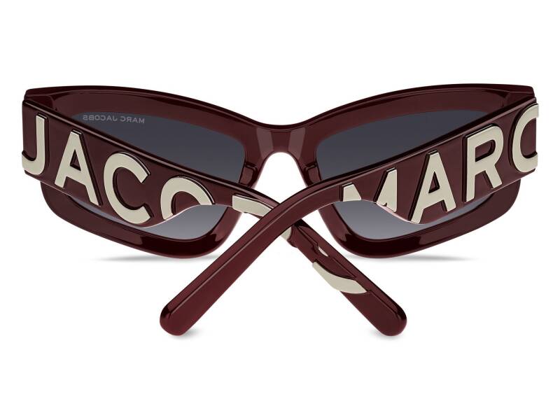 Marc Jacobs Dark Grey Shaded Women's Sunglasses 55mm