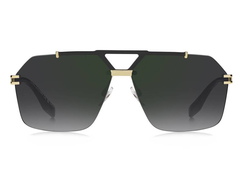 Marc Jacobs Grey Lens Aviator Sunglasses for Men 63mm