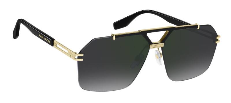 Marc Jacobs Grey Lens Aviator Sunglasses for Men 63mm