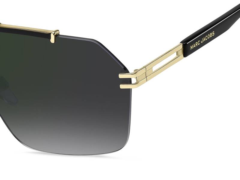 Marc Jacobs Grey Lens Aviator Sunglasses for Men 63mm
