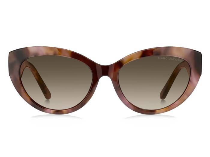 Marc Jacobs 883/S Women's Square Sunglasses - Black/Gold 54mm