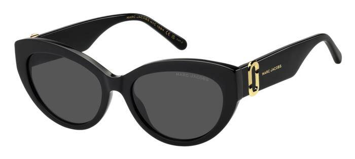 Marc Jacobs 883/S Women's Square Sunglasses Black 54mm