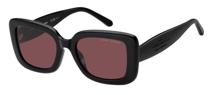Marc Jacobs 888/S Women's Square Sunglasses Black 53mm