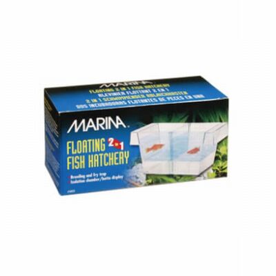 Marina Floating Aquarium Fish Hatchery 2-Pack for Fry 2 Units