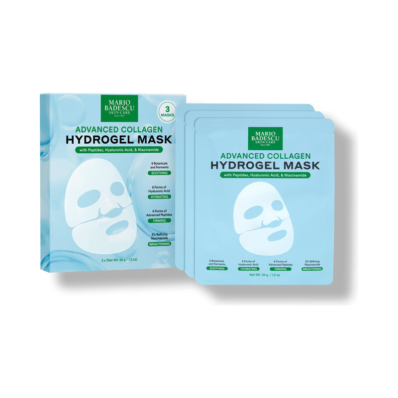 Mario Badescu Advanced Collagen Hydrogel Masks 3 Count