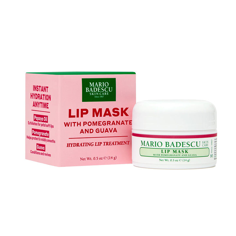 Mario Badescu Pomegranate & Guava Lip Mask for Smooth Lips 14g