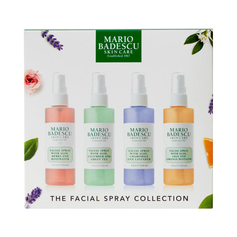 Mario Badescu The Facial Spray Collection Hydrating Mist Set 4 Pieces