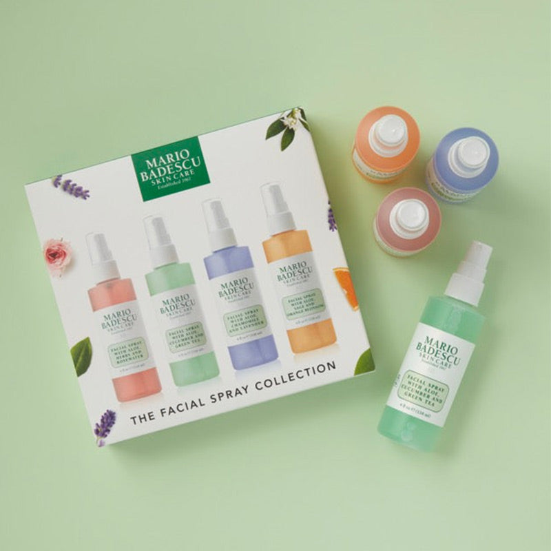 Mario Badescu The Facial Spray Collection Hydrating Mist Set 4 Pieces
