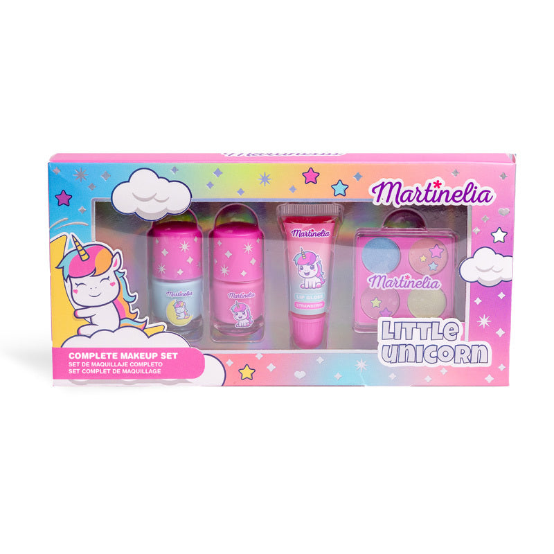 Martinelia Little Unicorn Complete Makeup Set for Kids