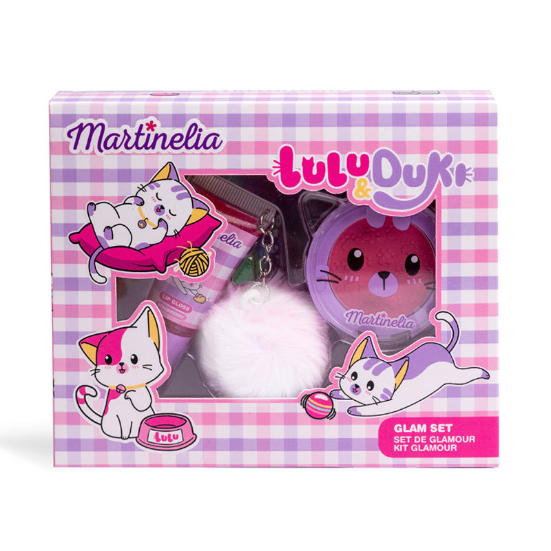 Martinelia Lulu Duki Glam Set with Plush Keychain 2-Piece