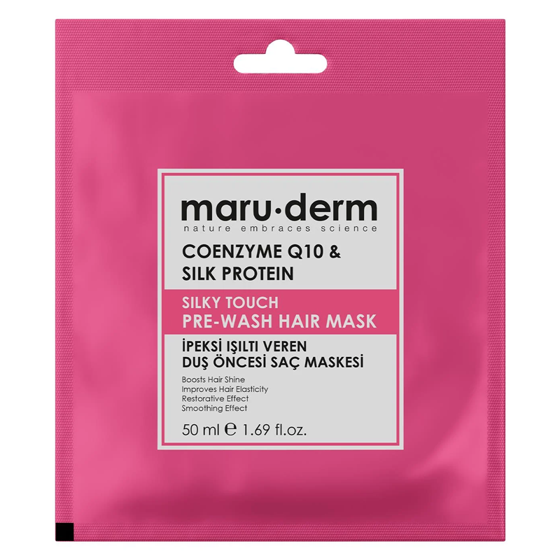 Maruderm Coenzyme Q10 & Silk Protein Pre-Shower Hair Mask 50 ml