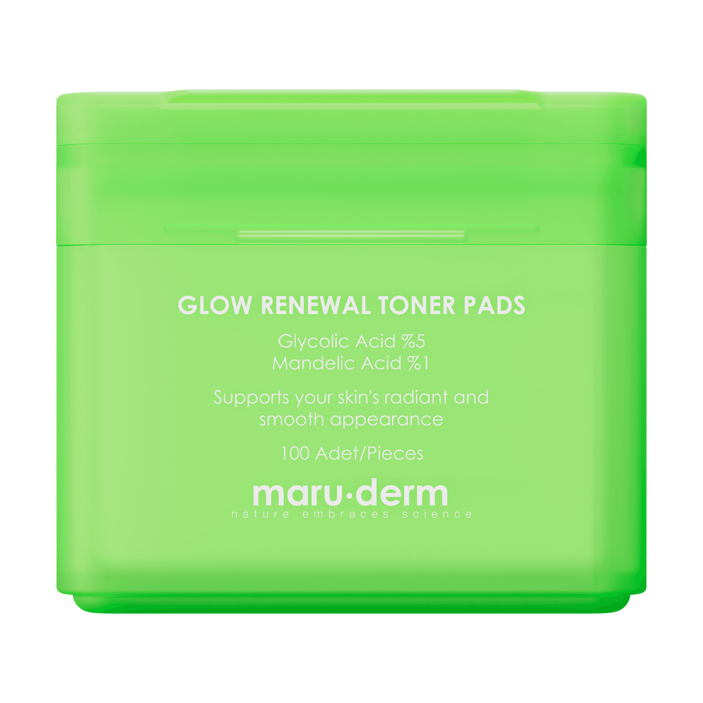 Maruderm Glow Renewal Toner Pads Exfoliating 100 Pads