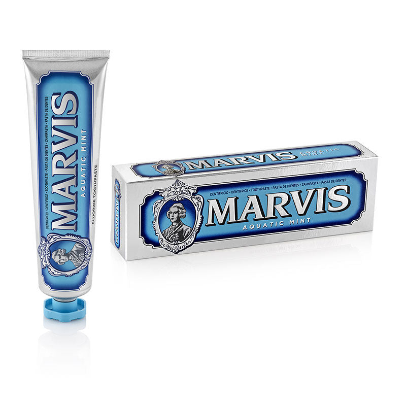 Marvis Aquatic Mint Toothpaste for Fresh Breath 85 ml