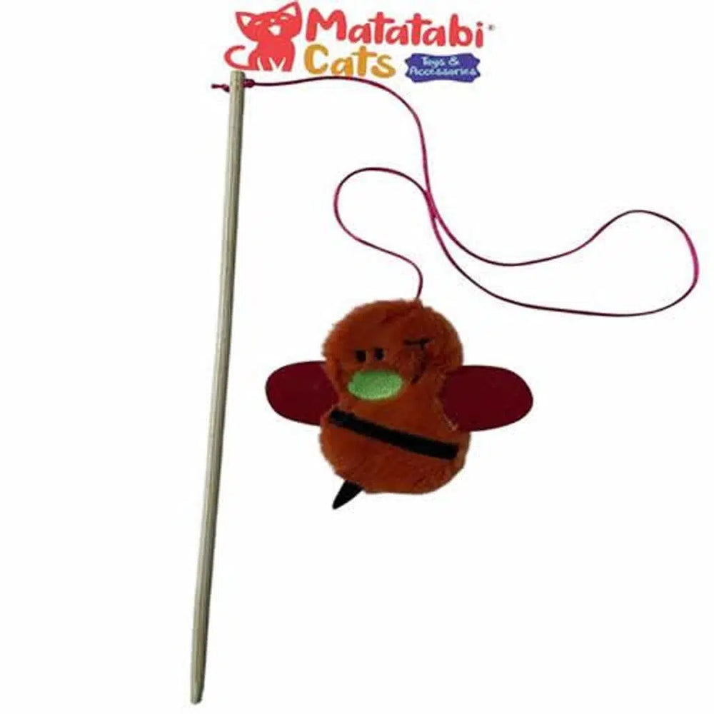 Matatabi Butterfly Cat Teaser Wand for Interactive Play