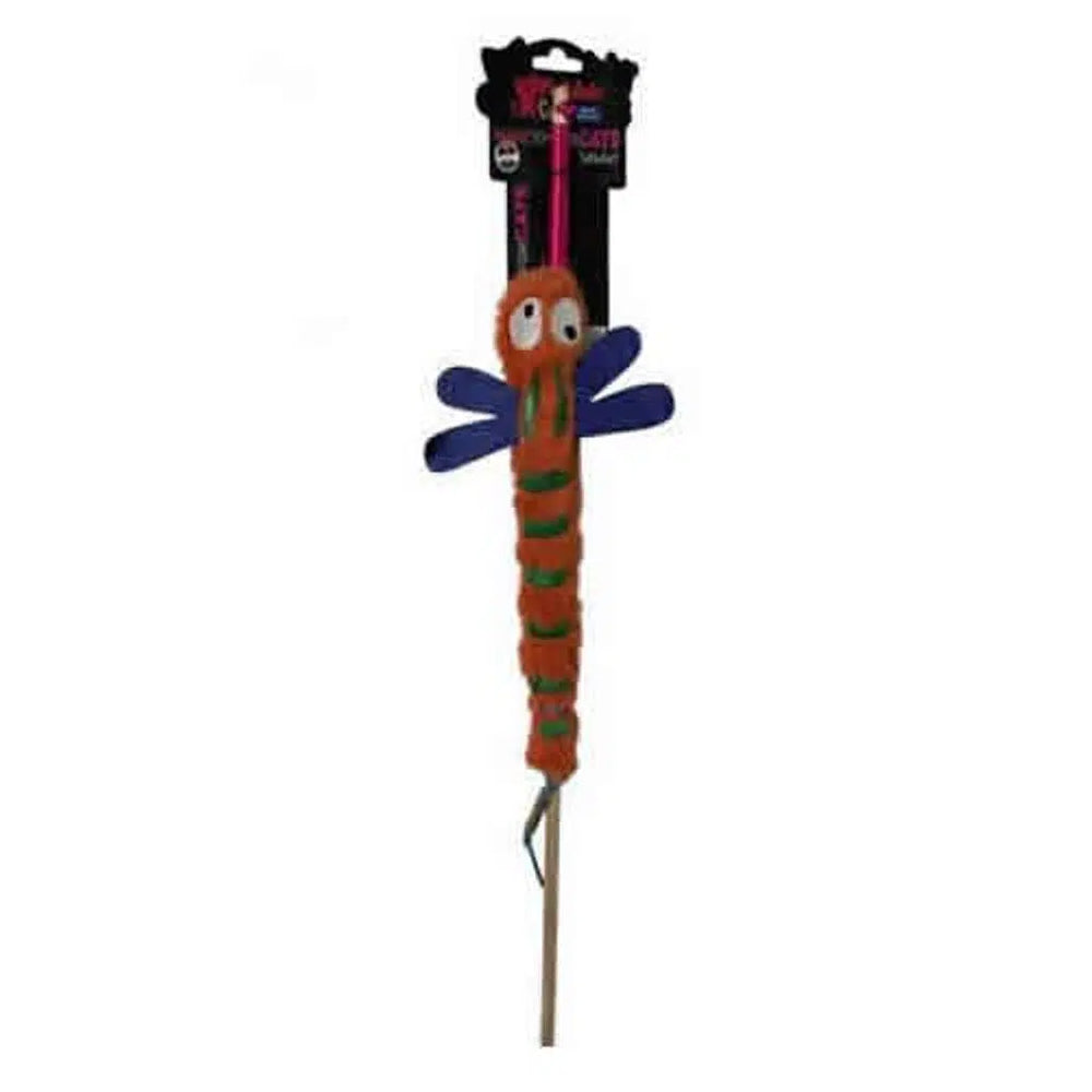 Matatabi Fly Cat Teaser Wand Natural Play Toy 1pc