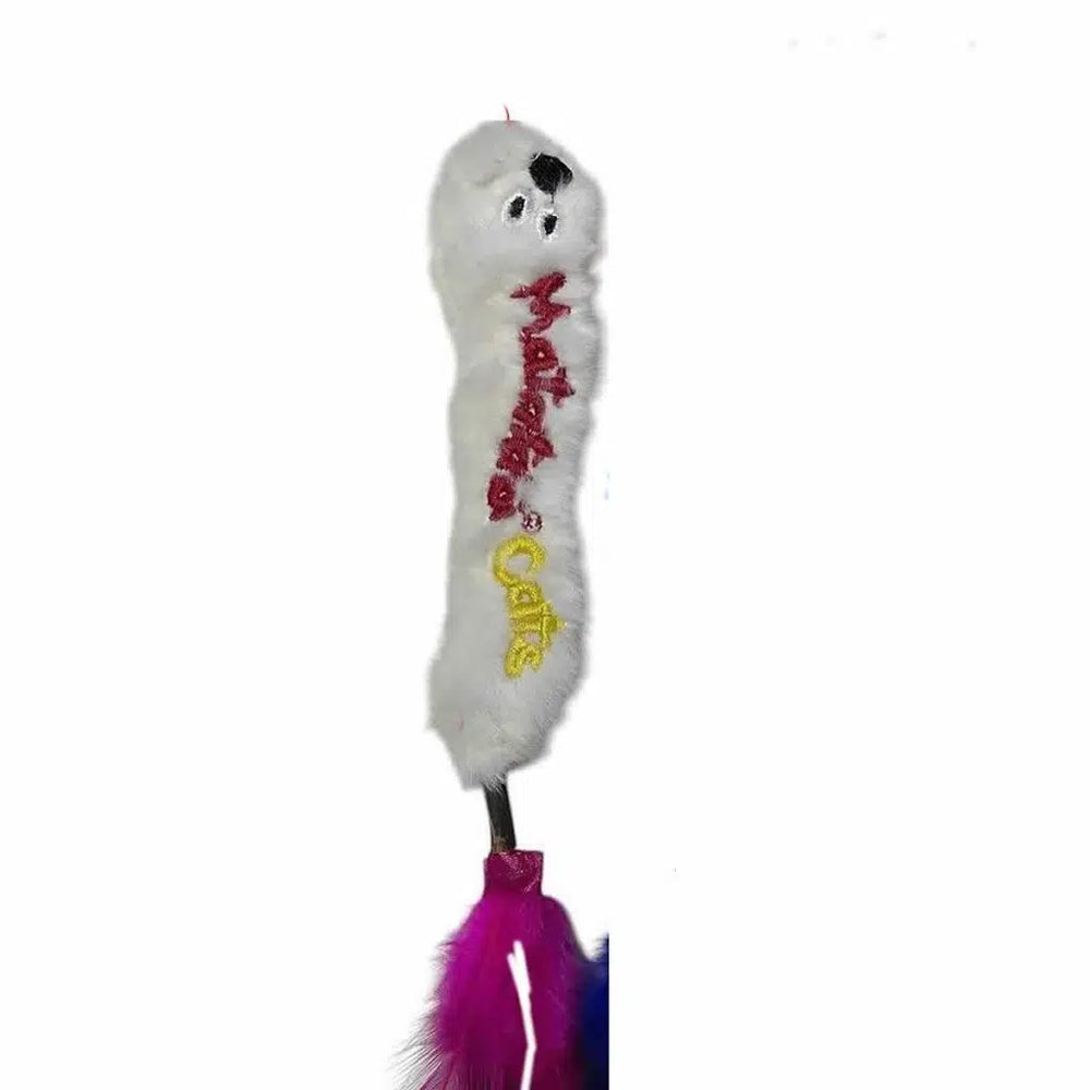 Matatabi Cat Toy Ball with Worm Design - Interactive Catnip Alternative Play
