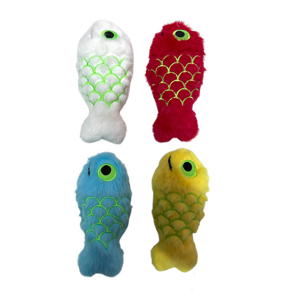 MatatabiCats Fify Plush Cat Toy with Natural Matatabi 17x8 cm