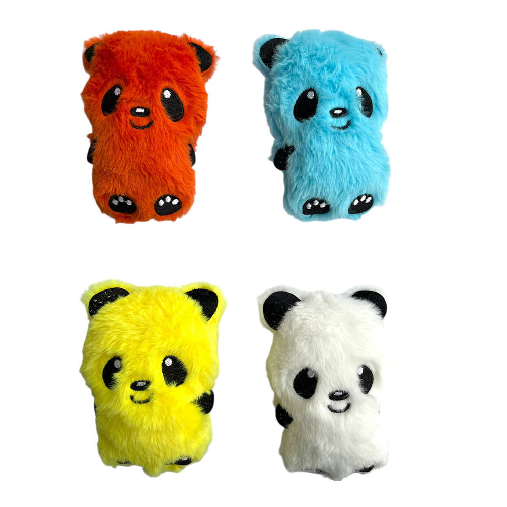 Matatabicats Panda Plush Squeaky Dog Toy 15.5x10.5 cm