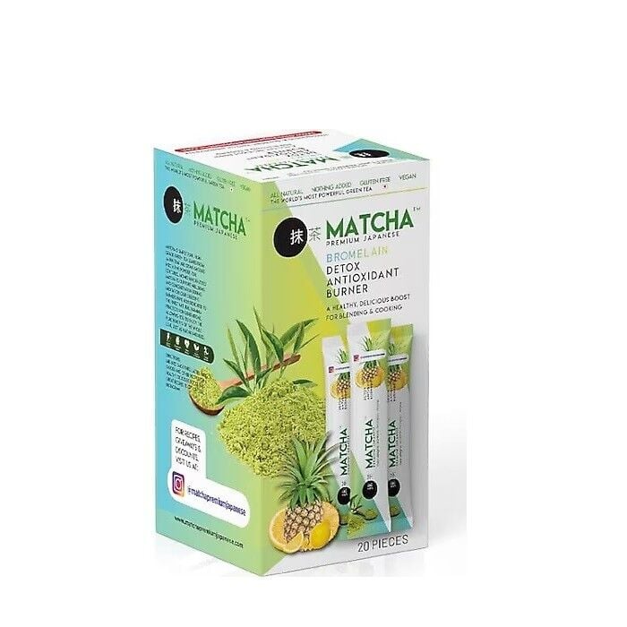 Bianco Pharma Matcha Bromelain Green Tea & Lemon 20 Count