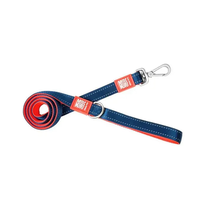 Max & Molly Matrix Red Dog Leash Padded Comfort Handle X-Small
