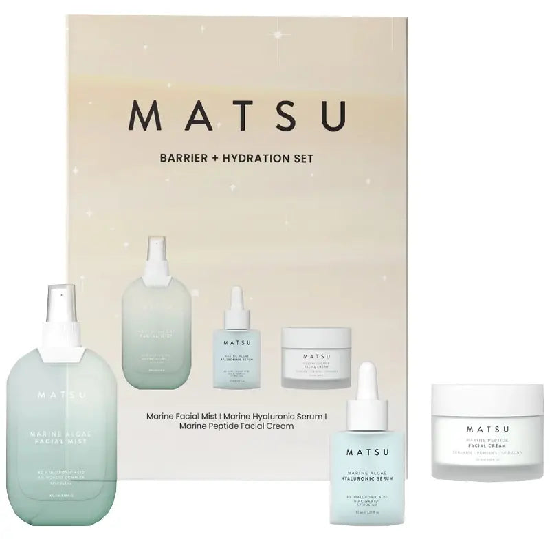 Matsu Barrier Hydration Moisturizing Skincare Set