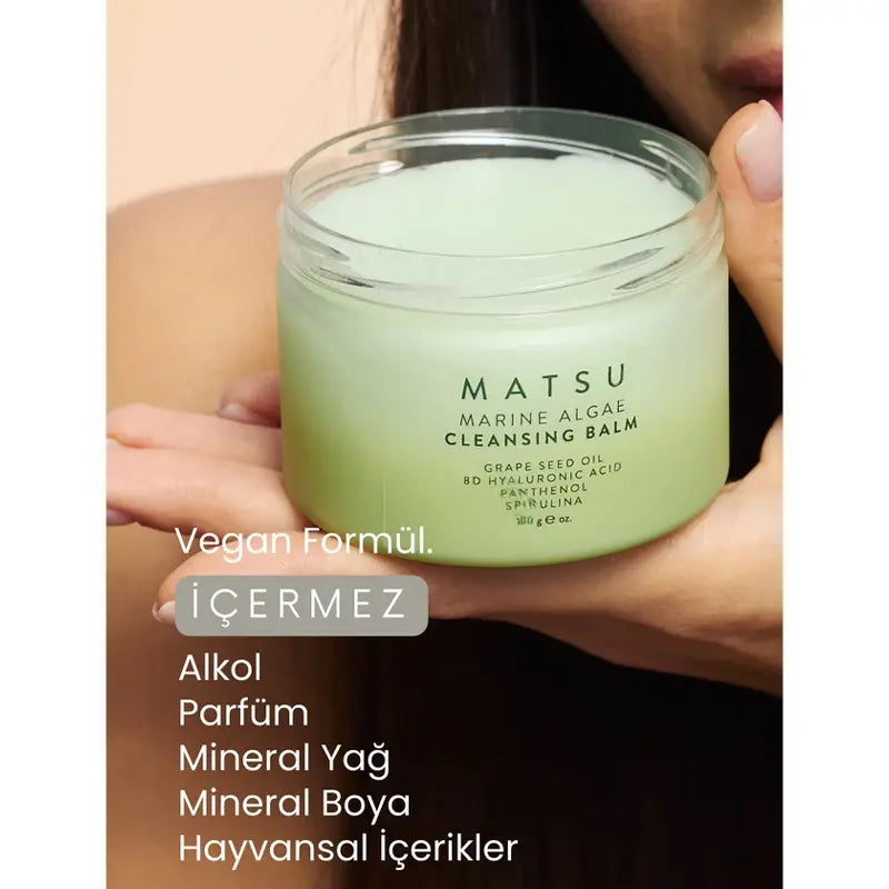 Matsu Marine Algae Cleansing Balm with Hyaluronic Acid 100g