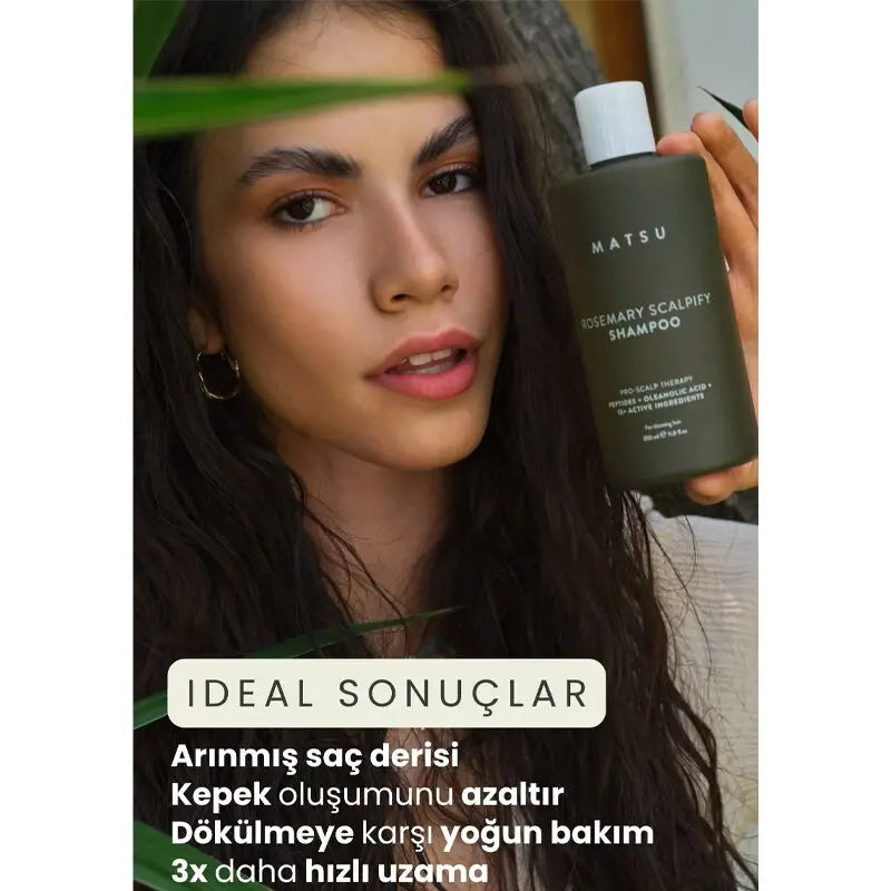Matsu Rosemary Scalpify Shampoo for Stronger Hair 350ml