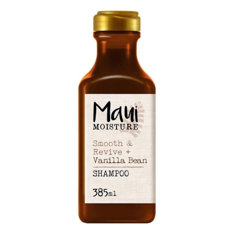 Maui Vanilla Bean Smooth & Revive Shampoo for Frizz Control 385ml