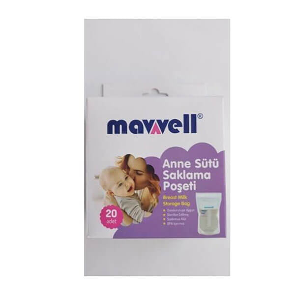 Mavvell Breast Milk Storage Bags for Safe Feeding 20 Count