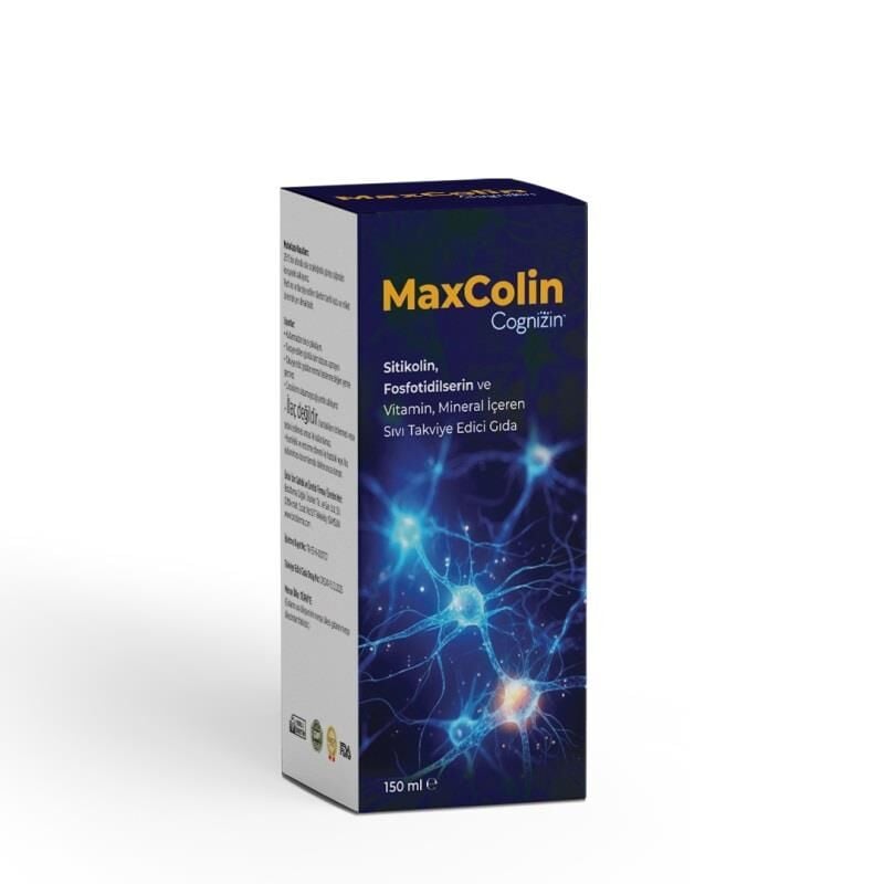 Vitamaks Maxcolin Cognizin Citicoline Liquid Supplement 150 ml