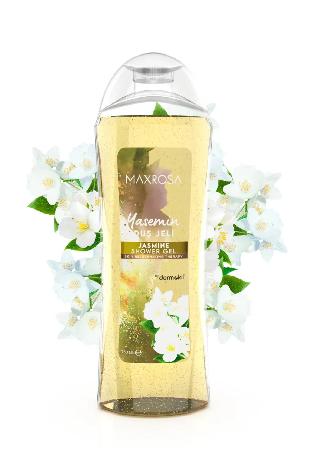 Dermokil Maxrosa Jasmine Shower Gel Refreshing Cleanse 750 ml