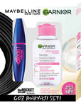 Maybelline Rocket Volume Mascara & Garnier Micellar Water Set