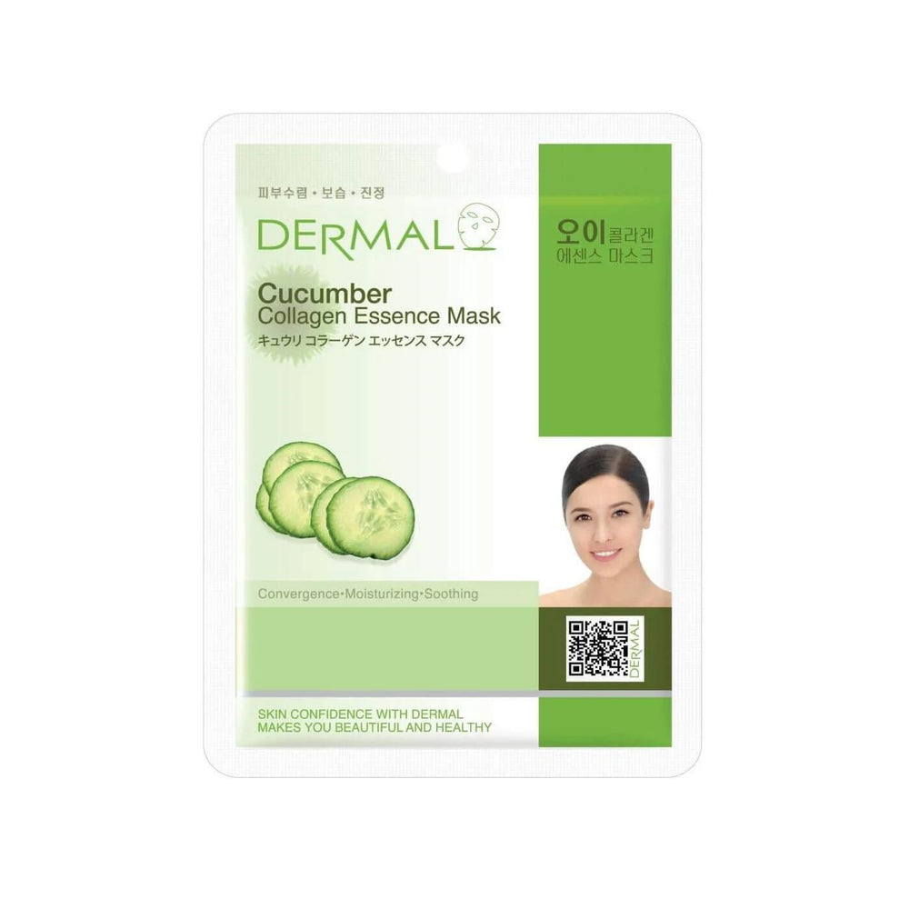 Dermal Cucumber Collagen Essence Sheet Mask 23g