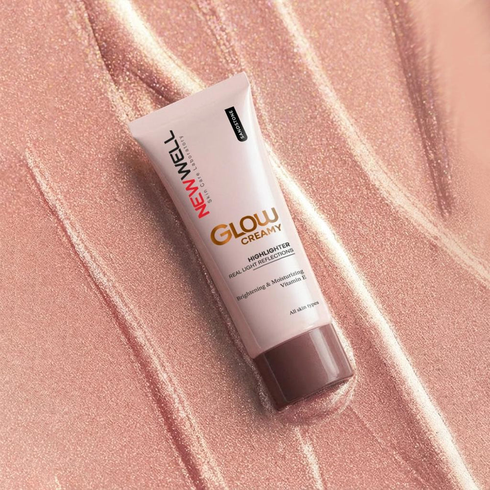 New Well Glow Creamy Highlighter in Sandstone 30 ml